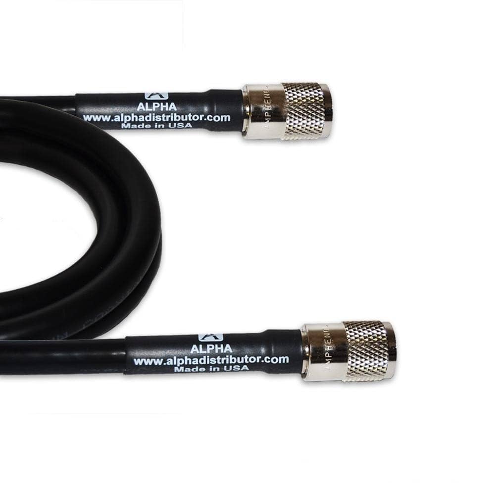nnuu　チャコール Amazon.com: Alpha RG8U / RG8 COAXIAL Cable with AMPHENOL'S